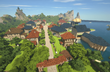 【完成】Minecraftで街作り-ROフィゲル建築日記7