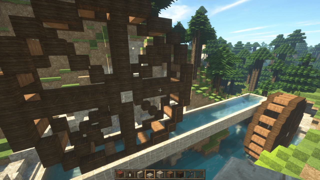 Minecraftで街作り-入り江の街建築日記3