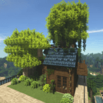 Minecraftで街作り-入り江の街建築日記4