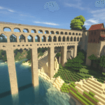 Minecraftで街作り-入り江の街建築日記5